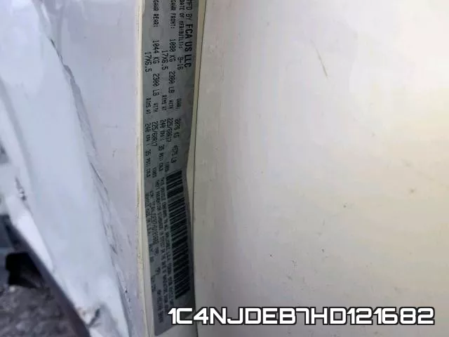 1C4NJDEB7HD121682 фото 2