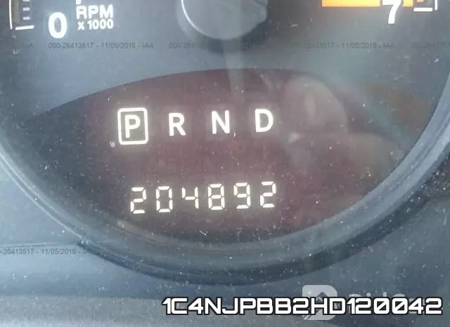 1C4NJPBB2HD120042 фото 8