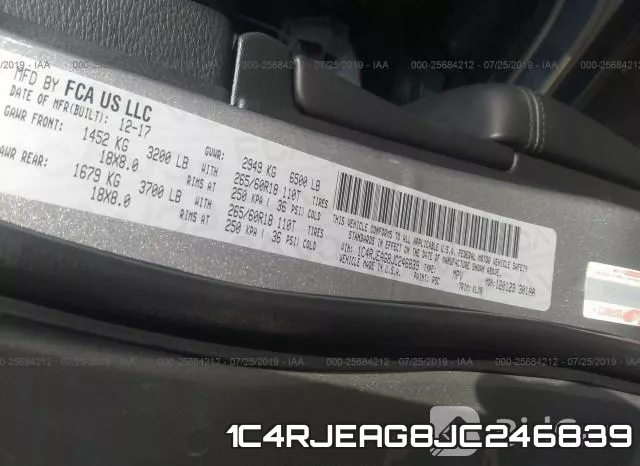 1C4RJEAG8JC246839 фото 10