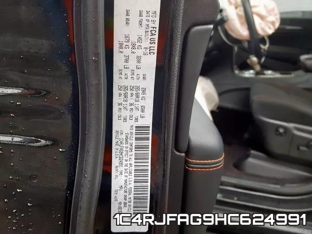 1C4RJFAG9HC624991 фото 2