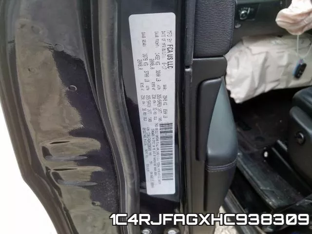 1C4RJFAGXHC938309 фото 2
