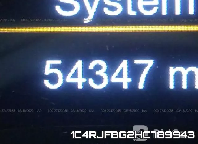 1C4RJFBG2HC789943 фото 8