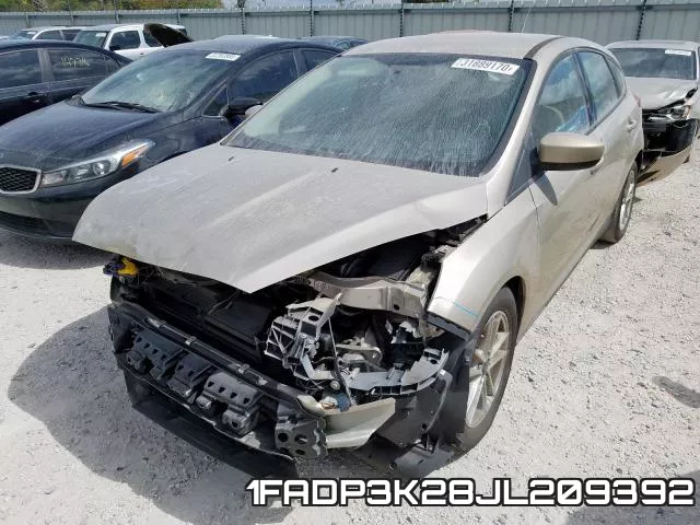 1FADP3K28JL209392 фото 3
