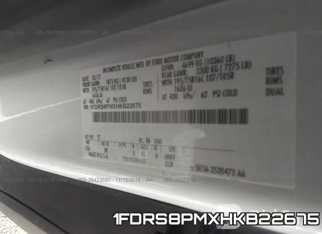 1FDRS8PMXHKB22675 фото 10