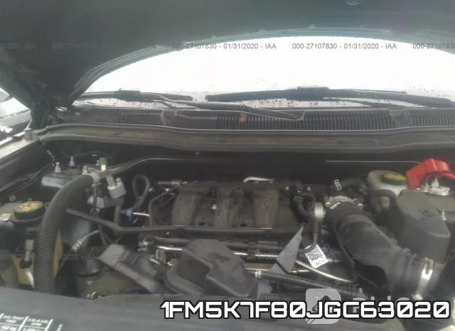 1FM5K7F80JGC63020 фото 2