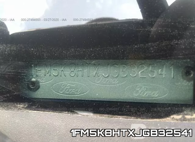 1FM5K8HTXJGB32541 фото 10