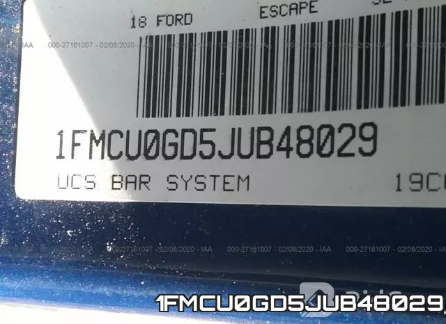 1FMCU0GD5JUB48029 фото 10