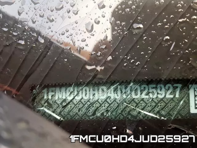 1FMCU0HD4JUD25927 фото 2