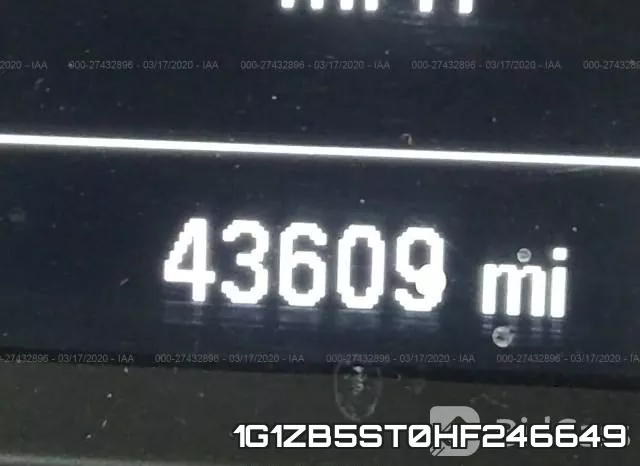1G1ZB5ST0HF246649 фото 8