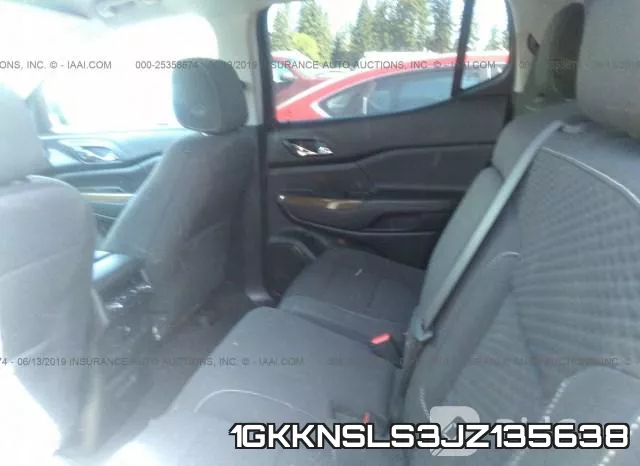 1GKKNSLS3JZ135638 фото 9