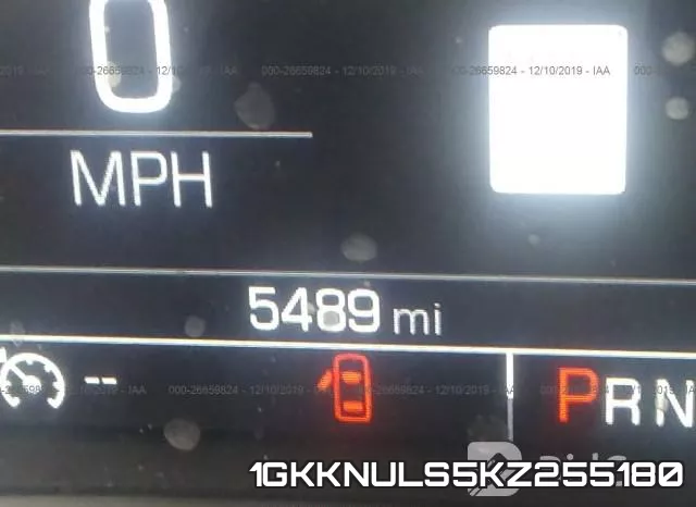 1GKKNULS5KZ255180 фото 8