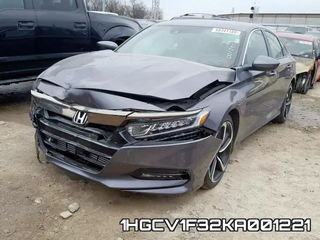 1HGCV1F32KA001221 фото 3