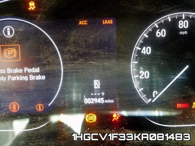 1HGCV1F33KA081483 фото 9