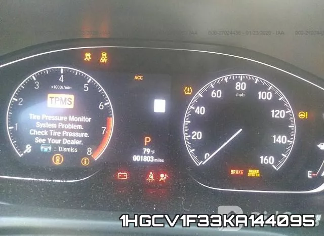 1HGCV1F33KA144095 фото 8