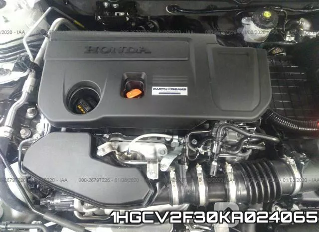 1HGCV2F30KA024065 фото 2