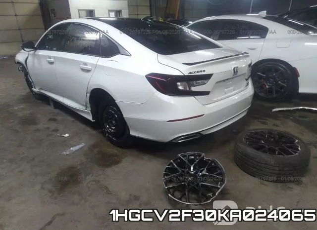 1HGCV2F30KA024065 фото 4