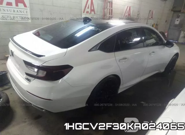 1HGCV2F30KA024065 фото 5