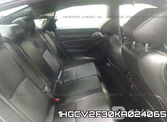 1HGCV2F30KA024065 фото 9