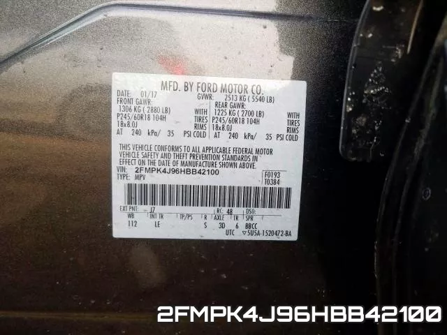 2FMPK4J96HBB42100 фото 2