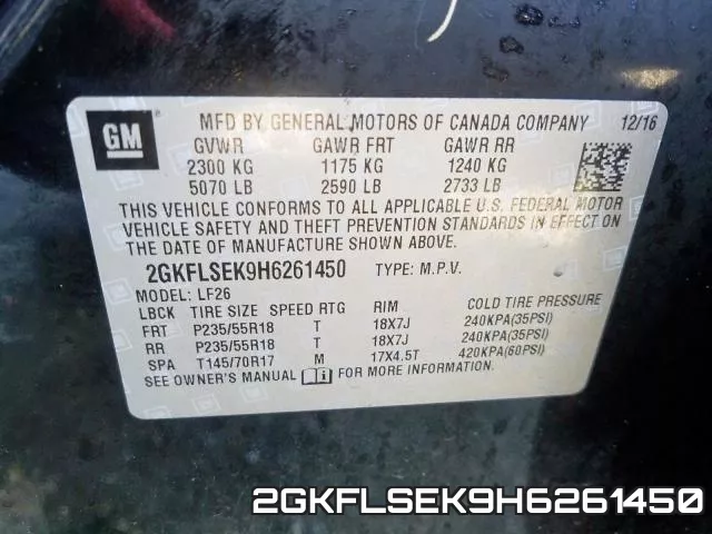 2GKFLSEK9H6261450 фото 2