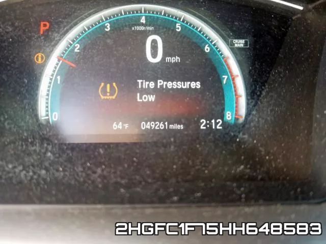 2HGFC1F75HH648583 фото 9