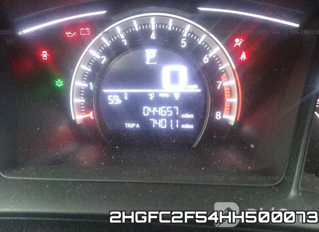 2HGFC2F54HH500073 фото 8