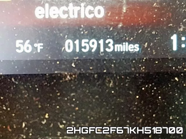 2HGFC2F67KH518700 фото 9