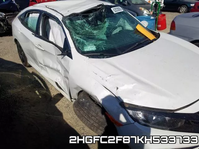 2HGFC2F87KH533733 фото 10
