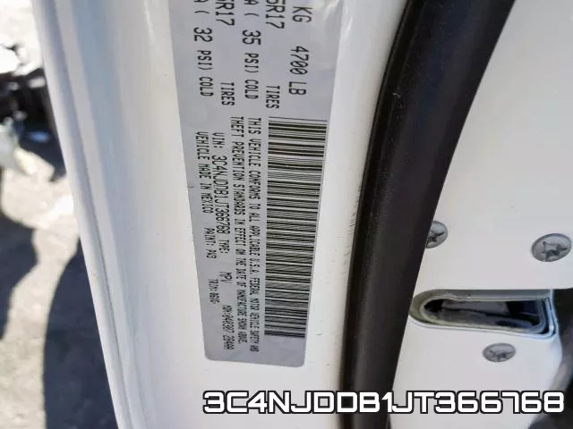 3C4NJDDB1JT366768 фото 2