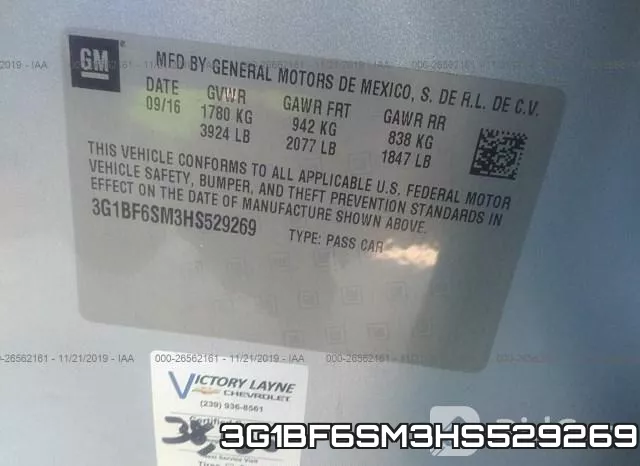 3G1BF6SM3HS529269 фото 10