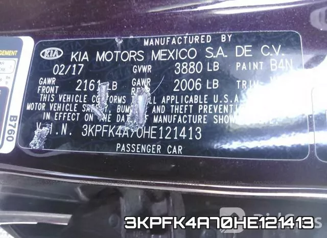 3KPFK4A70HE121413 фото 10