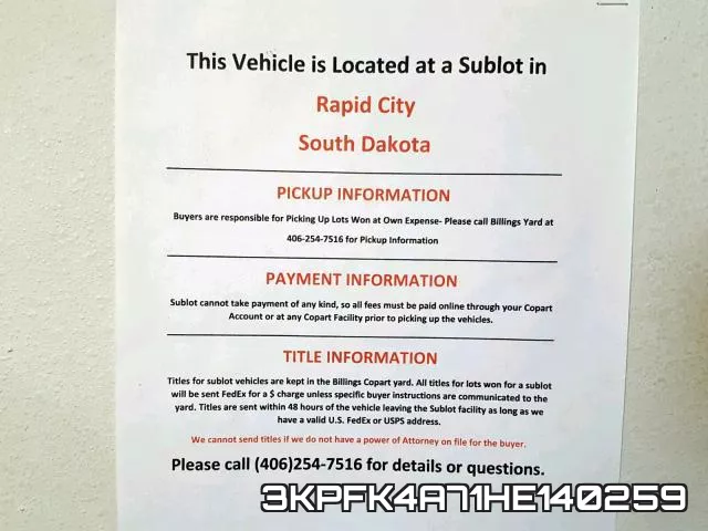3KPFK4A71HE140259 фото 10