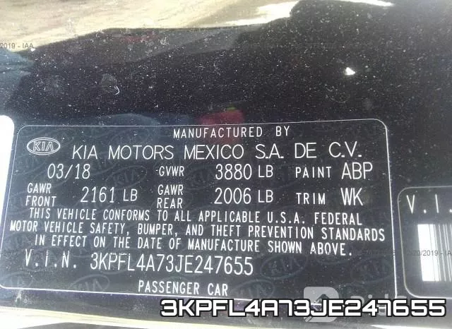 3KPFL4A73JE247655 фото 10