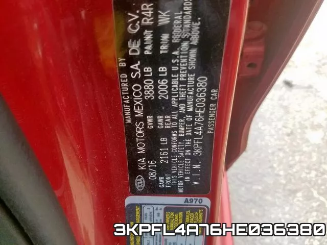 3KPFL4A76HE036380 фото 2