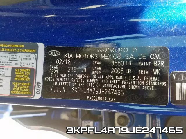3KPFL4A79JE247465 фото 2
