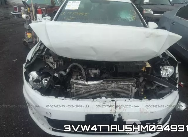 3VW4T7AU5HM034931 фото 7