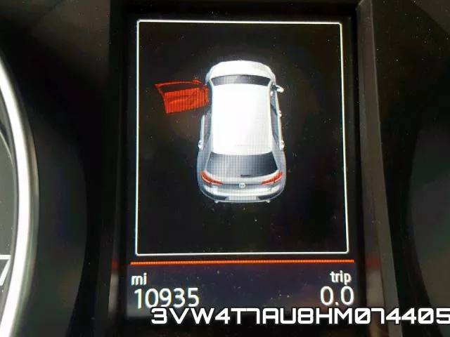 3VW4T7AU8HM074405 фото 9