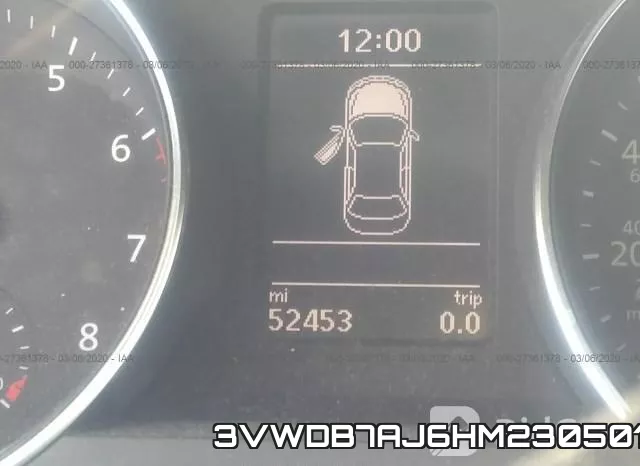 3VWDB7AJ6HM230501 фото 8
