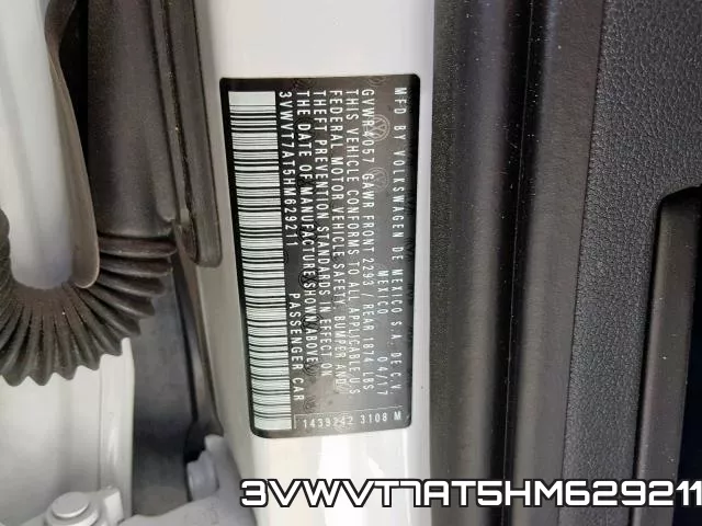 3VWVT7AT5HM629211 фото 2