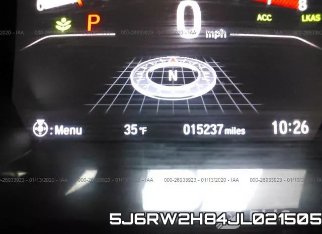 5J6RW2H84JL021505 фото 8