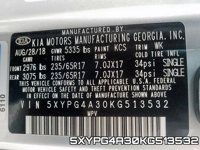 5XYPG4A30KG513532 фото 2