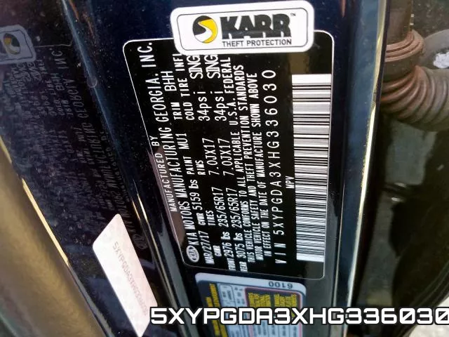 5XYPGDA3XHG336030 фото 2
