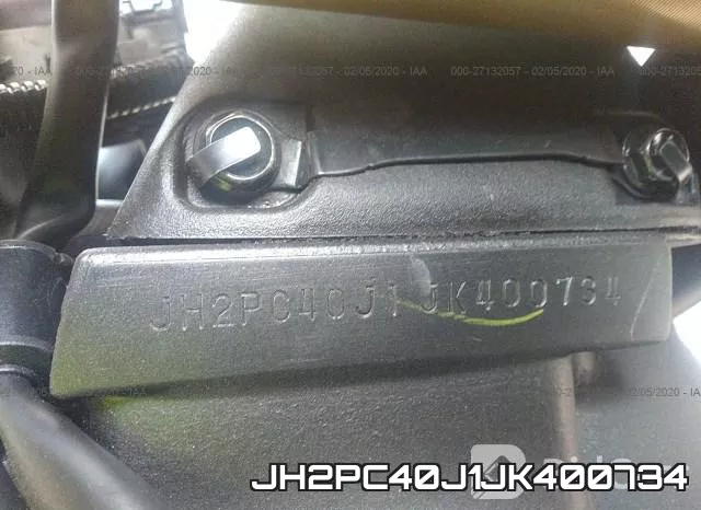 JH2PC40J1JK400734 фото 2