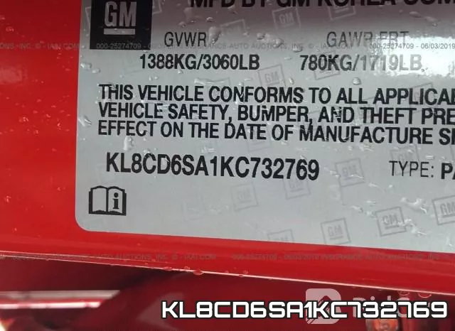 KL8CD6SA1KC732769 фото 10