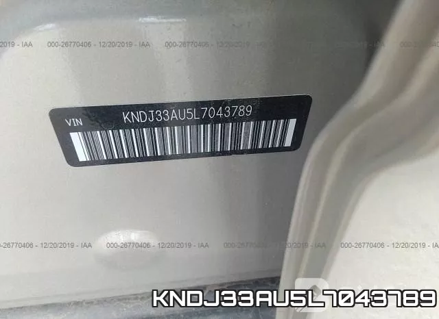 KNDJ33AU5L7043789 фото 10
