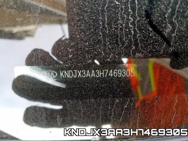 KNDJX3AA3H7469305 фото 2