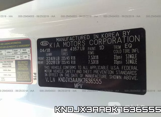 KNDJX3AA8K7636555 фото 10