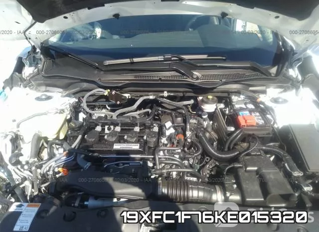 19XFC1F76KE015320 фото 2