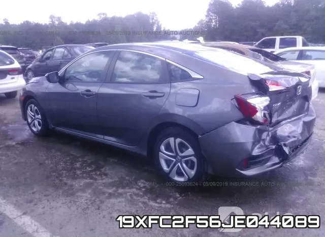 19XFC2F56JE044089 фото 4