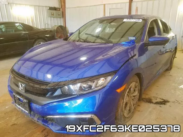 19XFC2F63KE025378 фото 3